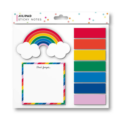 Picture of JOLIPAD RAINBOW STICKY NOTES